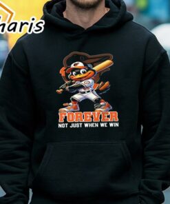 Official The Oriole Bird Baltimore Orioles Forever Not Just When We Win Shirt 5
