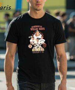 Official Willie Mays San Francisco Giants The Greatest Player Of All Time In Peace shirt