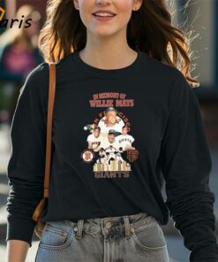 Official Willie Mays San Francisco Giants The Greatest Player Of All Time In Peace shirt 4