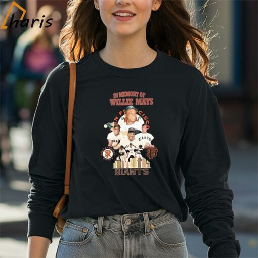 Official Willie Mays San Francisco Giants The Greatest Player Of All Time In Peace shirt