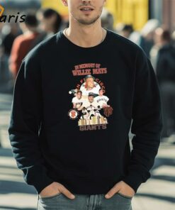 Official Willie Mays San Francisco Giants The Greatest Player Of All Time In Peace shirt 5