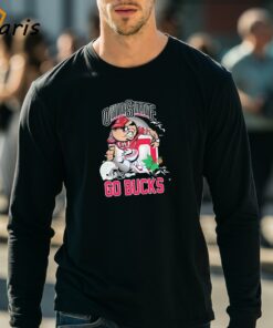 Ohio State Buckeyes Go Bucks Brutus Buckeye Mascot Shirt 4