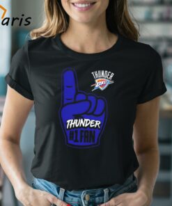 Okahoma City Thunder Basketball Hand Shirt