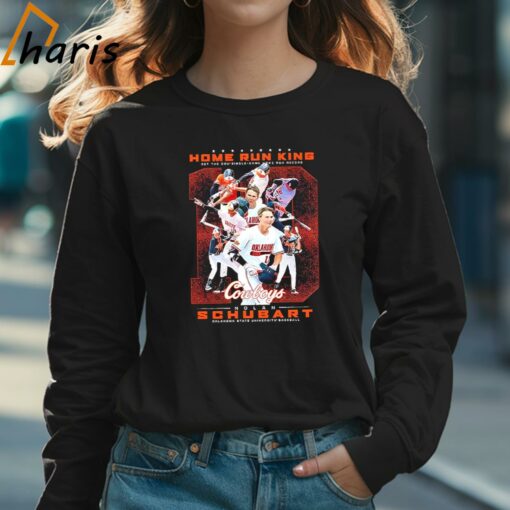 Oklahoma State Cowboys Nolan Schubart Home Run King 10 Shirt