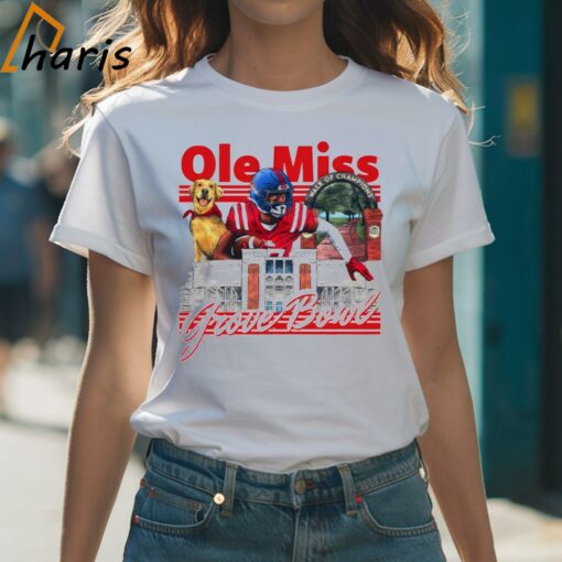 Ole Miss Grove Bowl 2024 Ole Miss Rebels Football Shirt