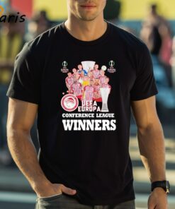 Olympiakos F.C. UEFA Europa Conference League Winners shirt