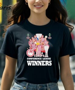 Olympiakos F.C. UEFA Europa Conference League Winners shirt