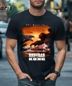 One Will Fall Godzilla Vs Kong T-shirt