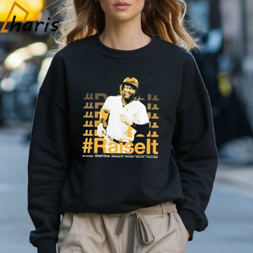 Oneil Cruz Pittsburgh Baseball Oneil Cruz Raise It T-shirt