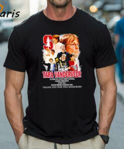 Only Her Tara Vanderveer Stanford Cardinal Thank You For The Memories Signature Shirt