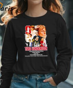 Only Her Tara Vanderveer Stanford Cardinal Thank You For The Memories Signature Shirt