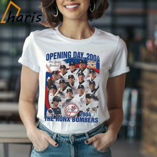 Opening Day 2004 New York Yankees The Ronx Bombers Shirt