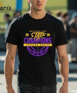 Original 2024 Ahsaa Boys Basketball 4a State Champions Jackson Aggies T-shirt
