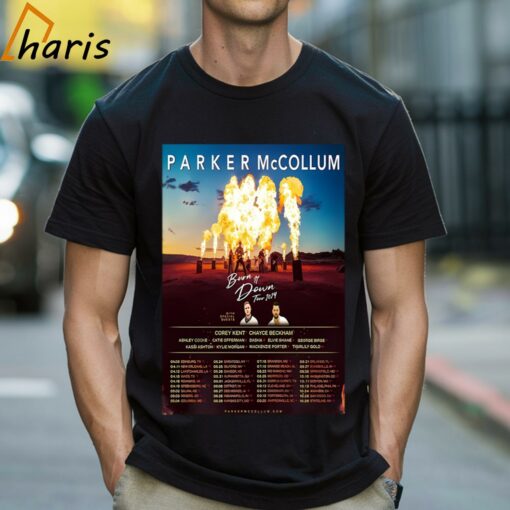 Parker McCollum Burn It Down Tour 2024 Shirt