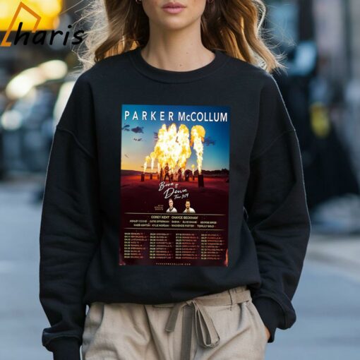 Parker McCollum Burn It Down Tour 2024 Shirt