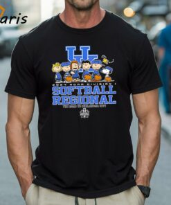 Peanuts Characters 2024 Ncaa Division I Softball Regional Kentucky Wildcats Logo Shirt