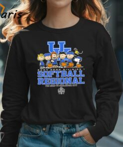 Peanuts Characters 2024 Ncaa Division I Softball Regional Kentucky Wildcats Logo Shirt 3