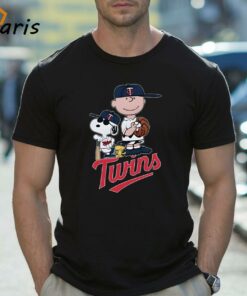 Peanuts Characters Minnesota Twins Shirt