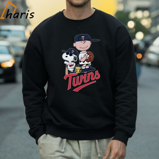 Peanuts Characters Minnesota Twins Shirt