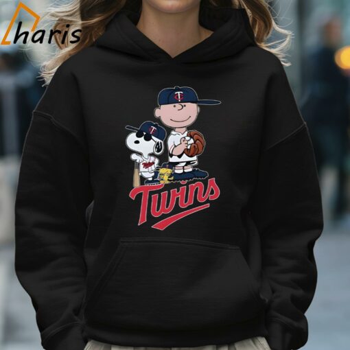 Peanuts Characters Minnesota Twins Shirt