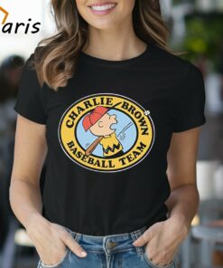 Peanuts Charlie Brown Baseball Team Shirt