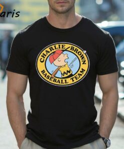 Peanuts Charlie Brown Baseball Team Shirt