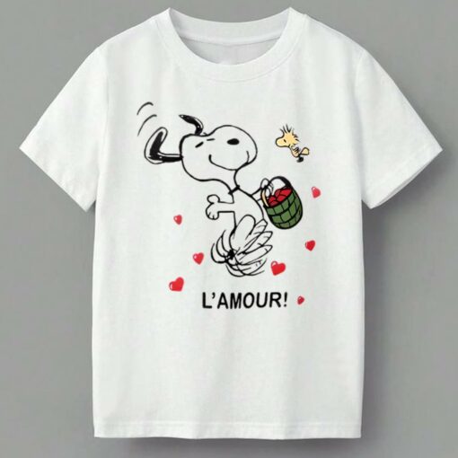 Peanuts Redone Snoopy L’amou Shirt