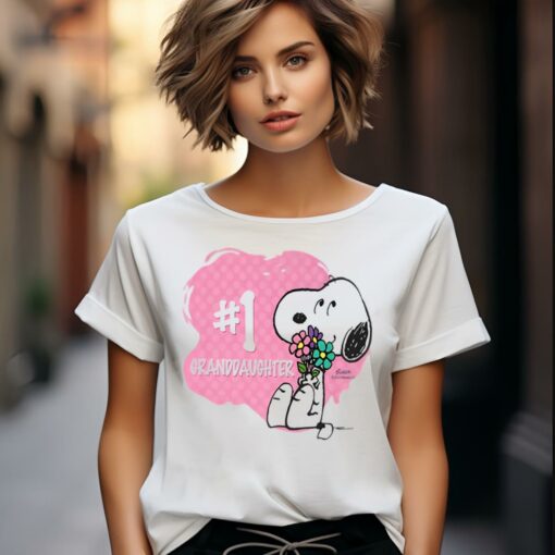 Peanuts Snoopy 1 Granddaughter T-Shirt