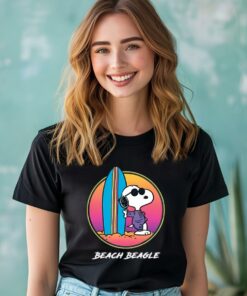 Peanuts Snoopy Beach Beagle Men’s T-Shirt