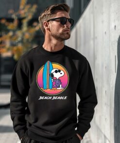 Peanuts Snoopy Beach Beagle Men's T-Shirt 2 Peanuts Snoopy Beach Beagle Mens T Shirt 3