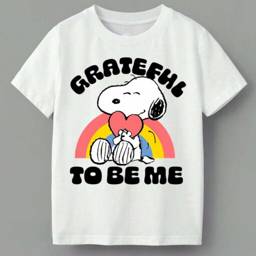 Peanuts – Snoopy Grateful To Be Me T-Shirt