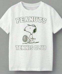 Peanuts Snoopy Tennis Club Shirt 3 Peanuts Snoopy Tennis Club Shirt 4