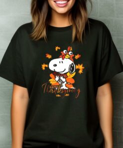 Peanuts Thanksgiving Snoopy Turkey Thanksgiving T-shirt