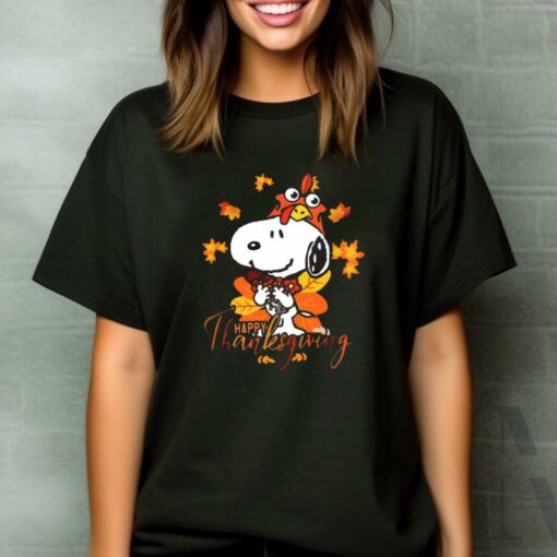 Peanuts Thanksgiving Snoopy Turkey Thanksgiving T-shirt