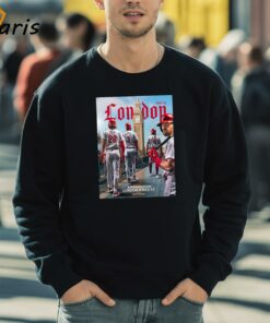 Philadelphia Phillies Are Coming MLB World Tour London Series On June 8 9 2024 Shirt 5