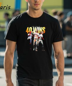 Philadelphia Phillies First Team To 40 Wins Shirt