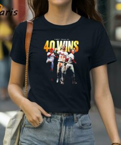 Philadelphia Phillies First Team To 40 Wins Shirt