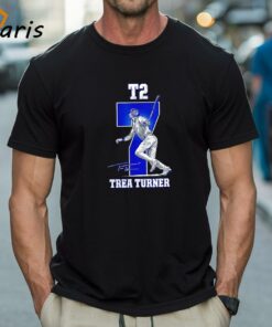 Philadelphia Phillies T2 Trea Turner 7 Signature Shirt