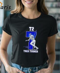 Philadelphia Phillies T2 Trea Turner 7 Signature Shirt