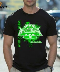 Philadelphia Wrestlemania April 6th and 7th 2024 Lincoln Financial Field Shirt