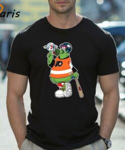 Philly Phanatic Philadelphia Phillies Baseball Team Mascot Fan Shirt