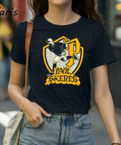 Pittsburgh Pirates Paul Skenes Shield Logo Shirt