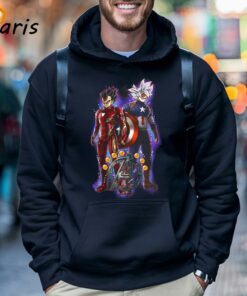 Rare Goku Vegeta Dragon Ball Marvel Avengers T shirt 5