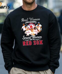 Real Women Love Baseball Smart Women Love The Boston Red Sox Shirt 3 Real Women Love Baseball Smart Women Love The Boston Red Sox Shirt 4
