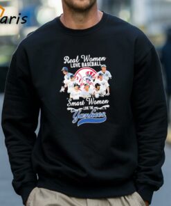 Real Women Love Baseball Smart Women Love The New York Yankees 2024 Signatures Shirt 4