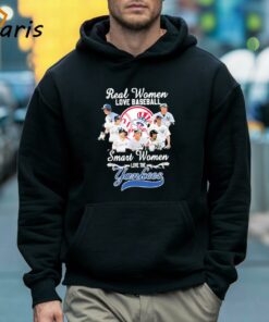 Real Women Love Baseball Smart Women Love The New York Yankees 2024 Signatures Shirt 5