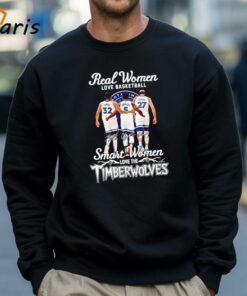 Real Women Love Basketball Smart Women Love The Minnesota Timberwolves Signatures Shirt 3 Real Women Love Basketball Smart Women Love The Minnesota Timberwolves Signatures Shirt 4