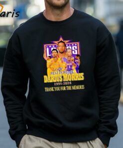 Rest In Peace Darius Morris 1991-2024 Thank You For The Memories T-Shirt 3 Rest In Peace Darius Morris 1991 2024 Thank You For The Memories T Shirt 4
