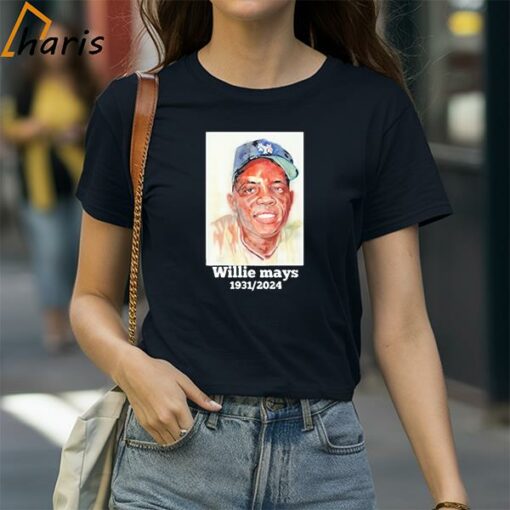 Rest in Peace Willie Mays 1931 2024 T-Shirt