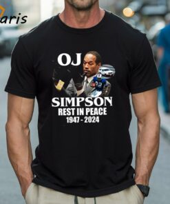 Rip Oj Simpson 1947-2024 Shirt